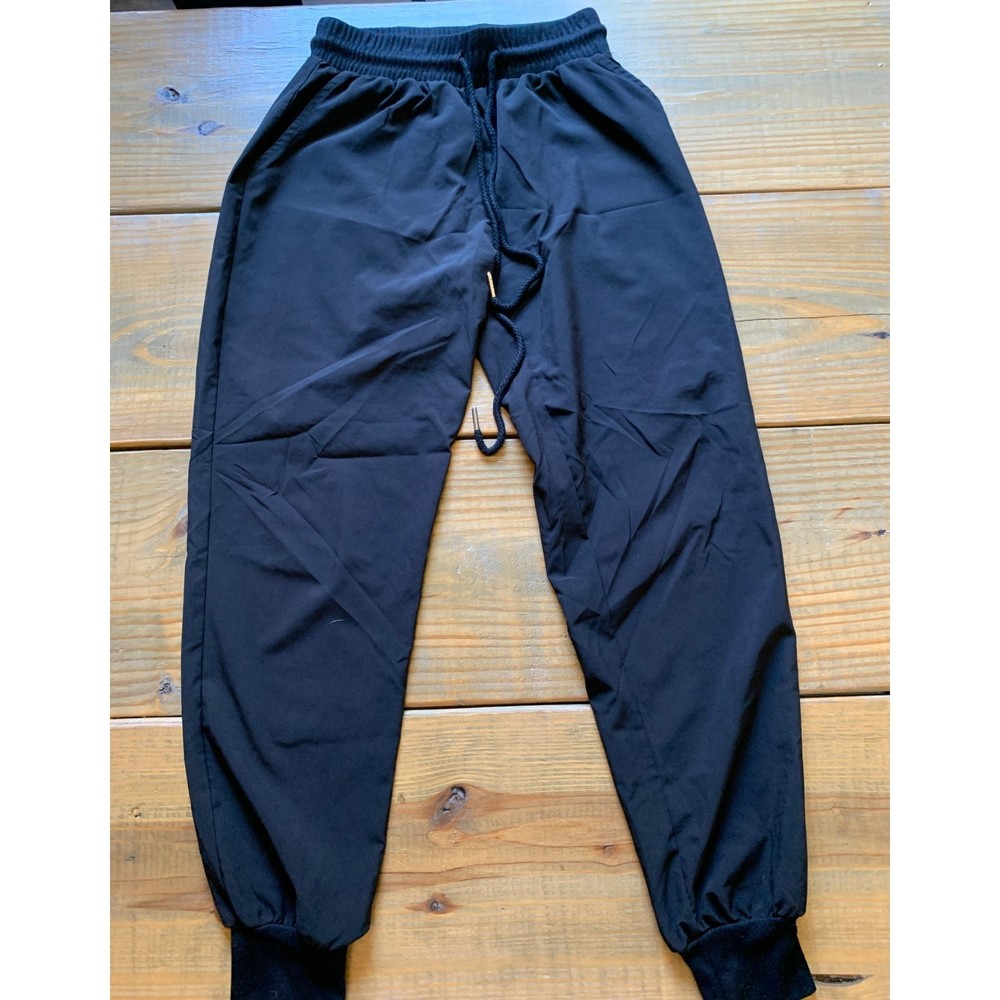 Urban Outfitters Thin Joggers Black Size XS